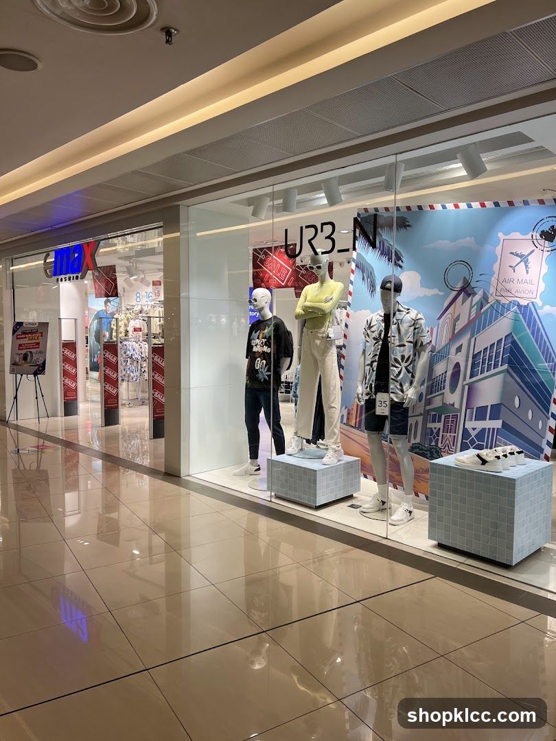 Store Window Display with Mannequins