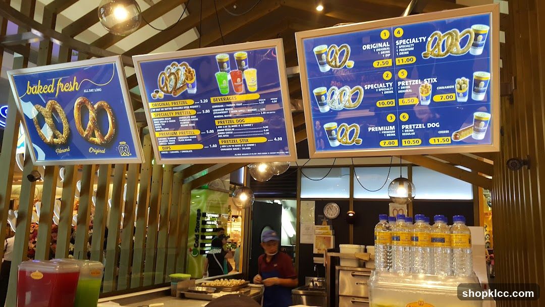 Pretzel Menu