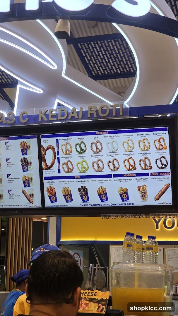 Kedai Roti Menu