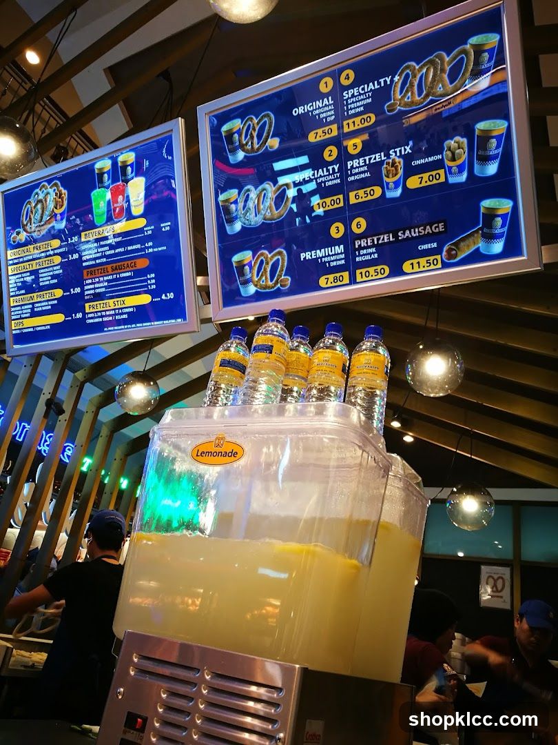 Menu Boards and Lemonade Dispenser