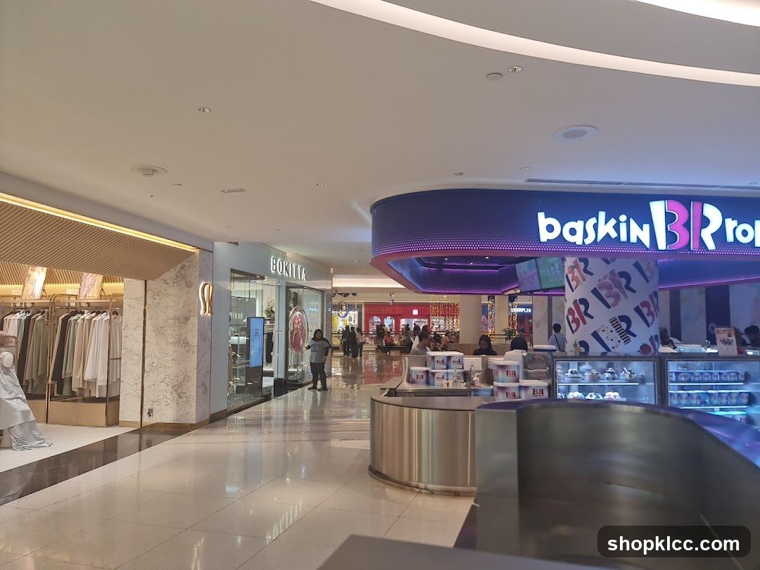 Baskin Robbins and Bokitta Stores