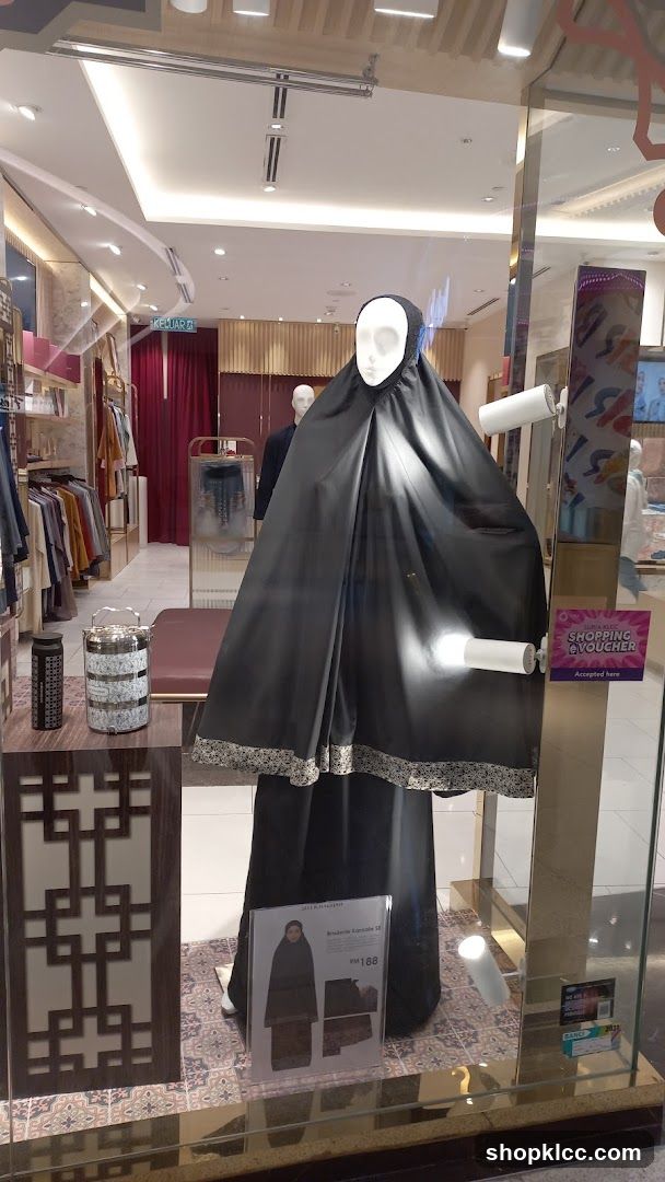 Mannequin in a store window