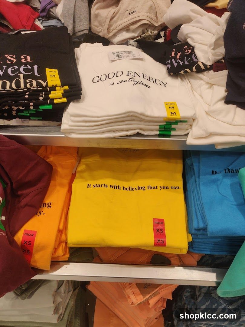 T-shirts with inspirational quotes