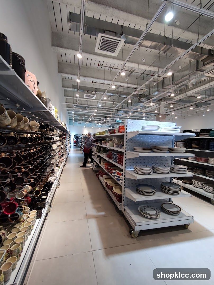 Kitchenware Store Aisle