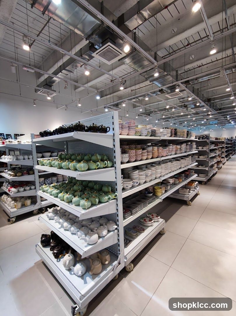 Kitchenware Store Aisles