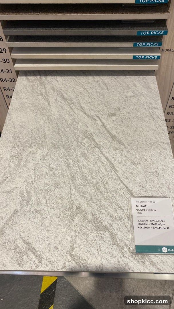 Tile Sample Display