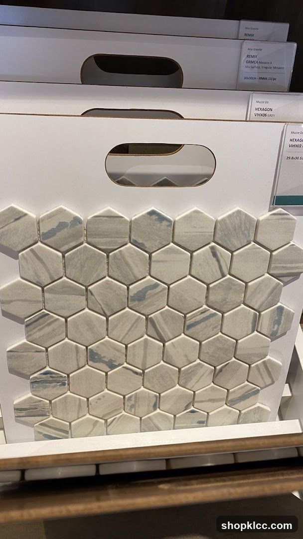 Hexagonal Mosaic Tiles