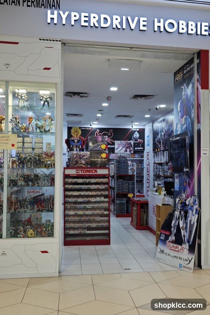 Hyperdrive Hobbies Storefront