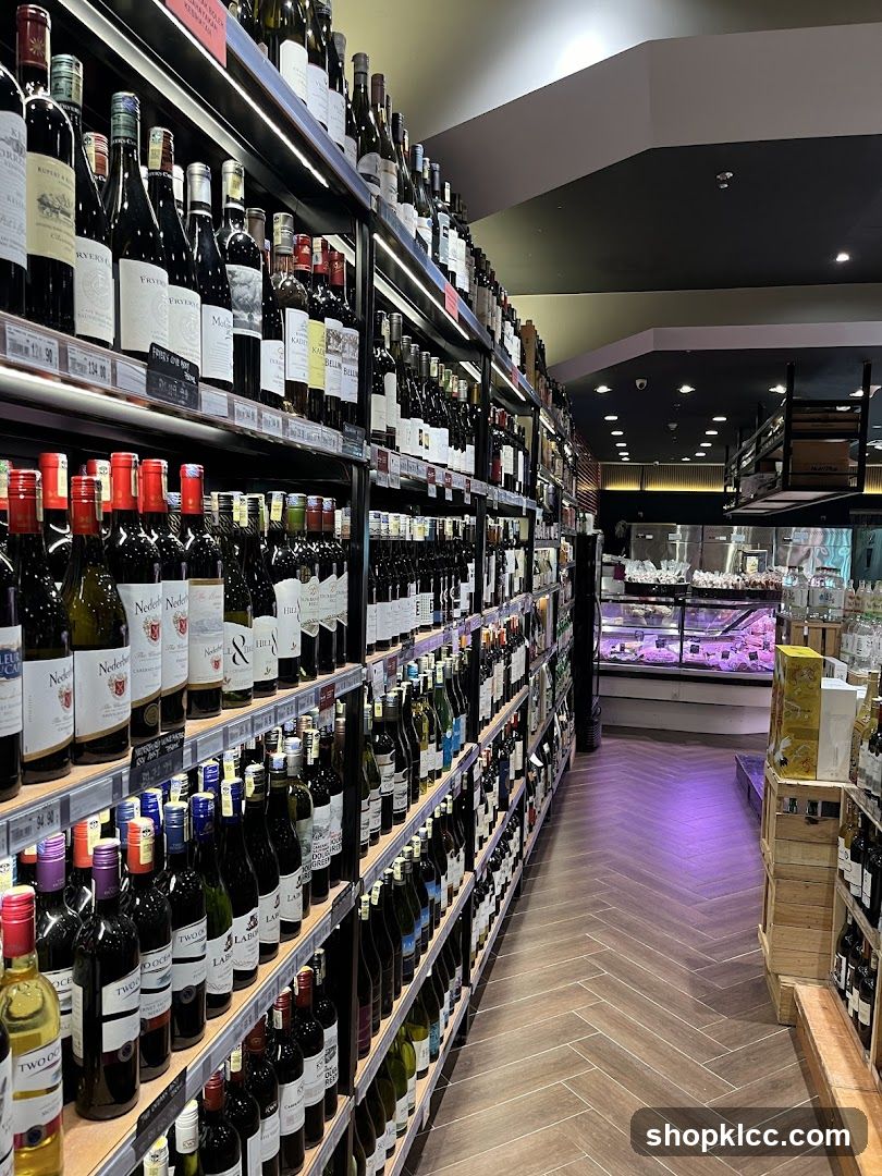 Wine and Liquor Store Aisles