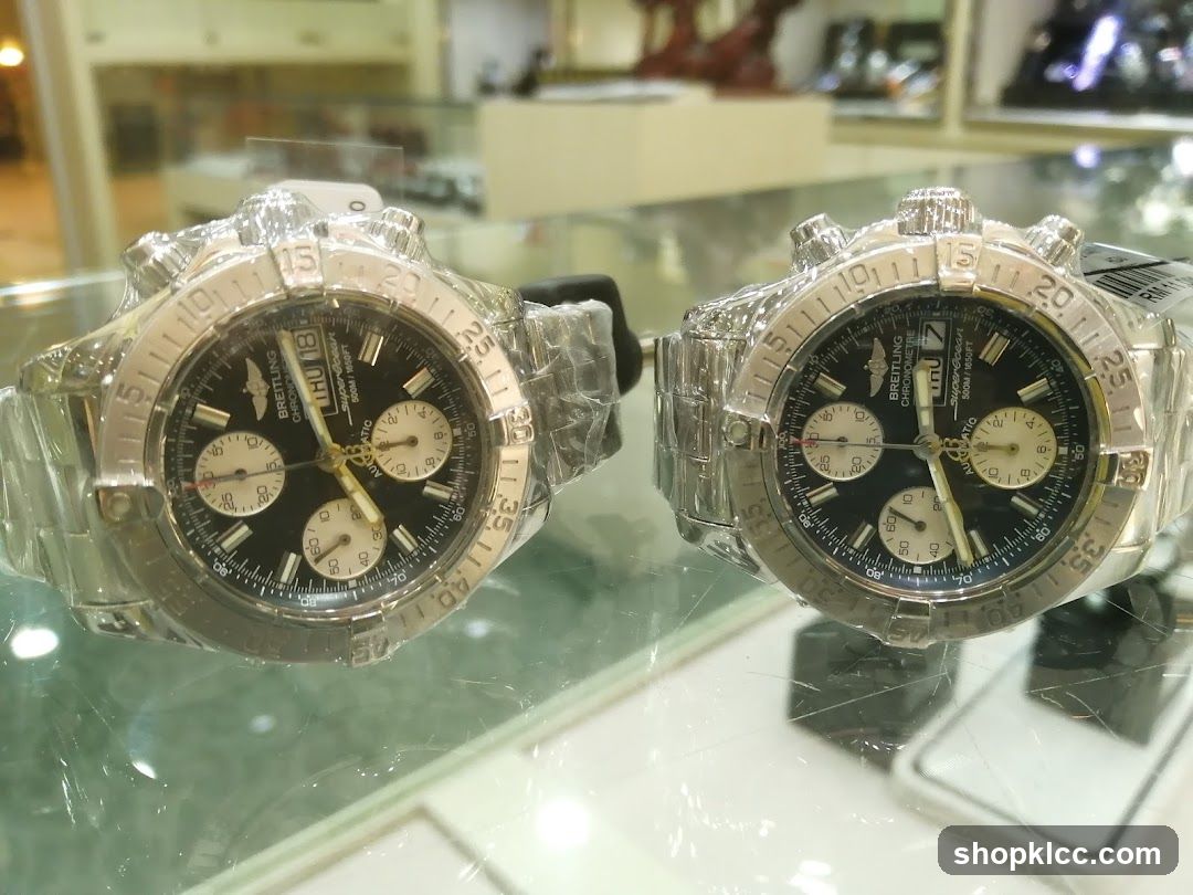 Two Breitling watches