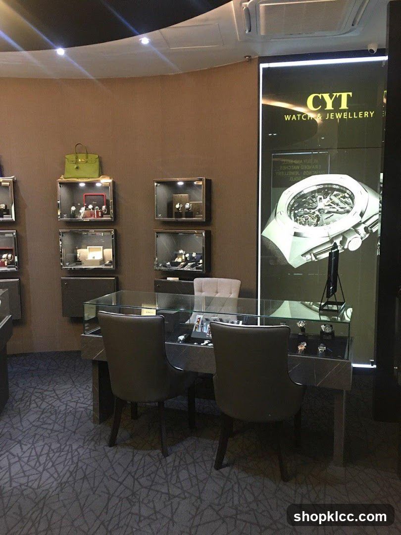 Watch and Jewellery Store Interior