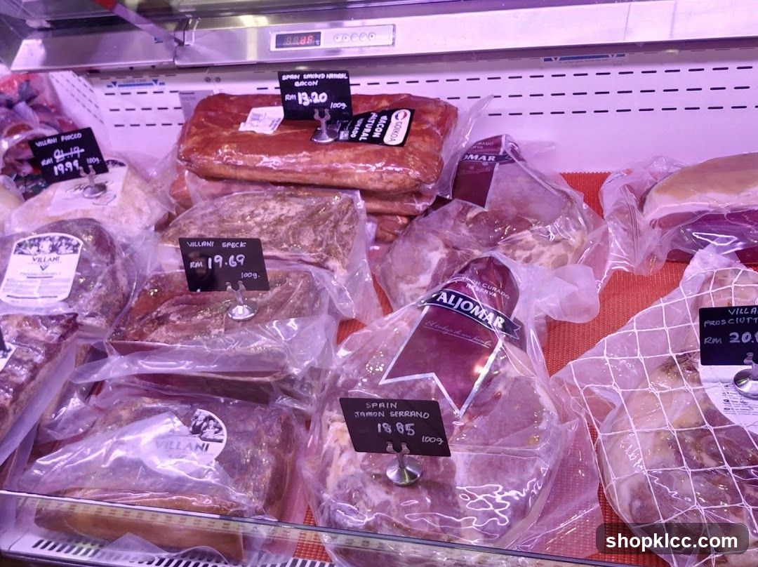 Meat display