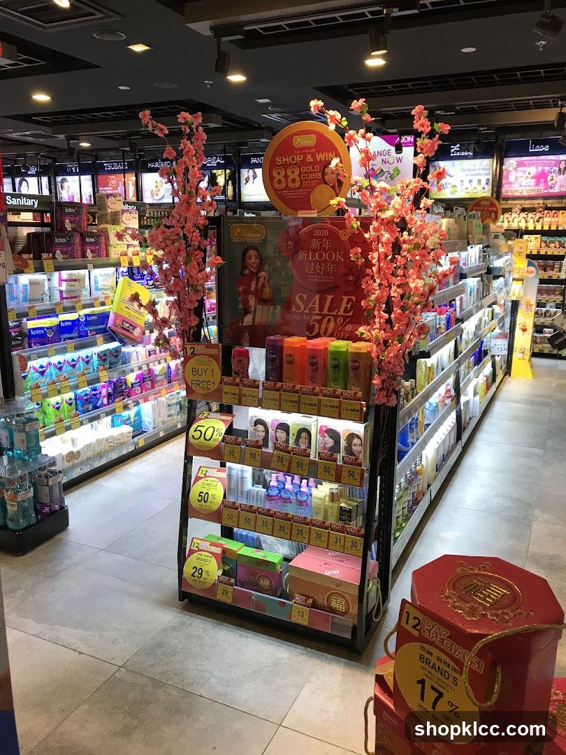 Store Interior with Sale Promotions