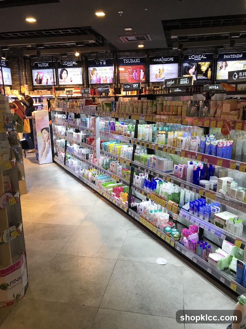 Cosmetics Store Aisles