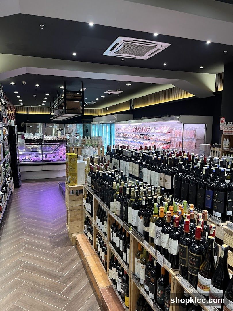 Wine and Deli Section in a Store