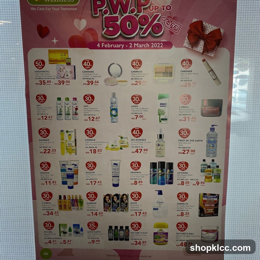 Wellness P.W.P. Sale