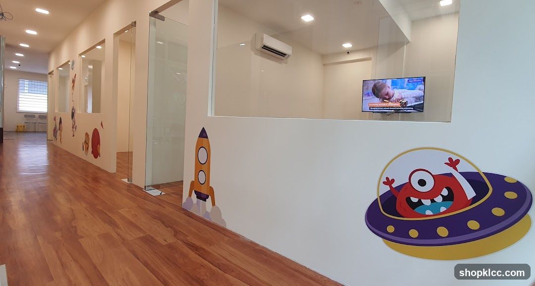 Interior of a children's learning center