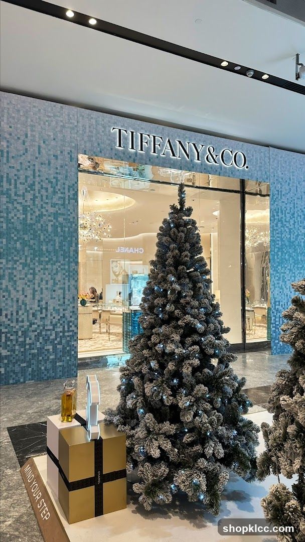 Chanel and Tiffany & Co. Holiday Display