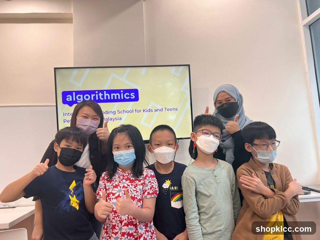 Students and teachers at Algorithmics