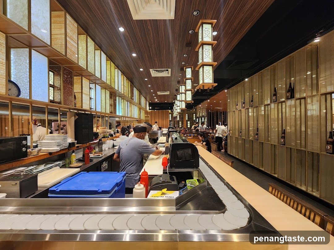 Sushi Restaurant Interior