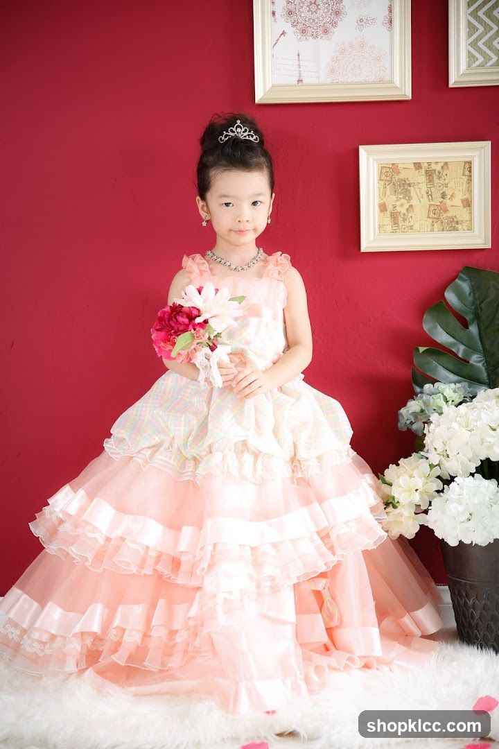 Young Girl in a Formal Dress