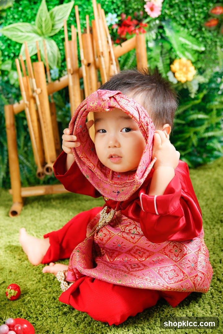 Child in Traditional Attire