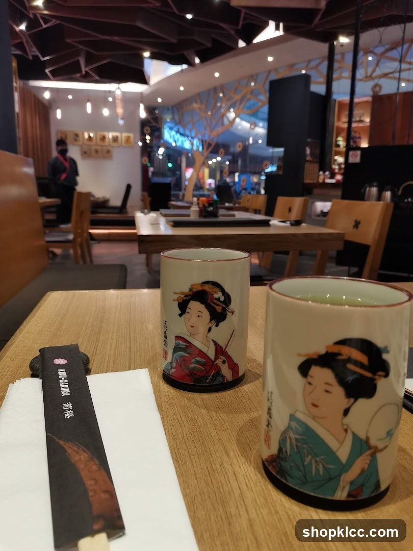 Japanese Restaurant Interior