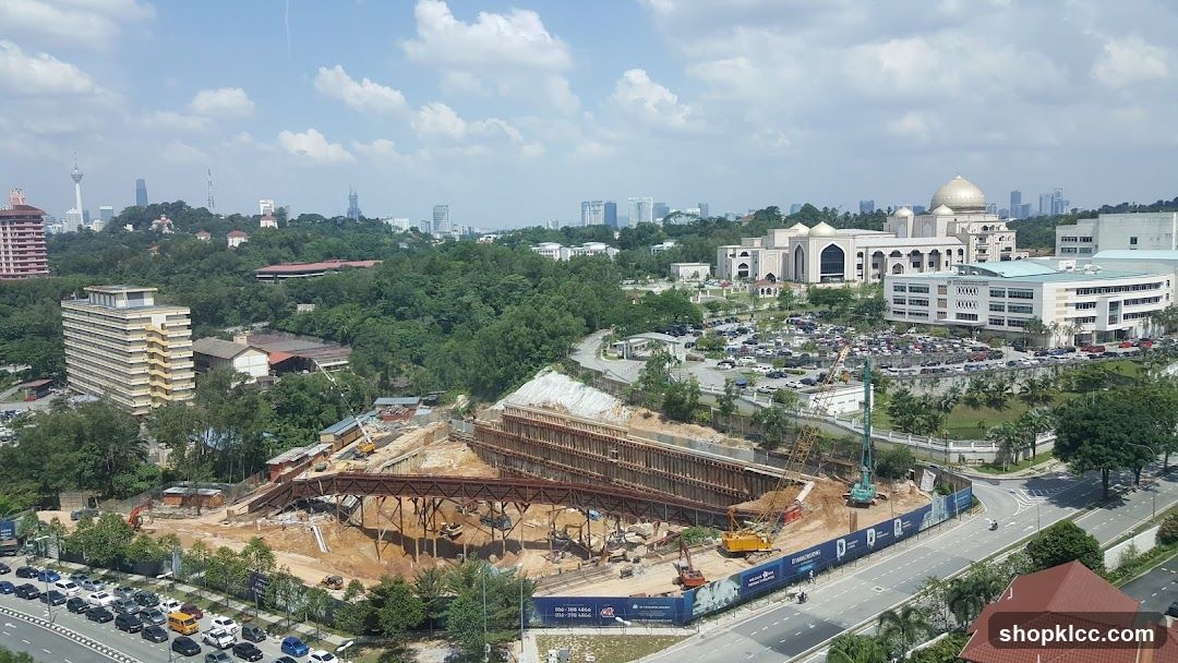 Construction Site and Cityscape