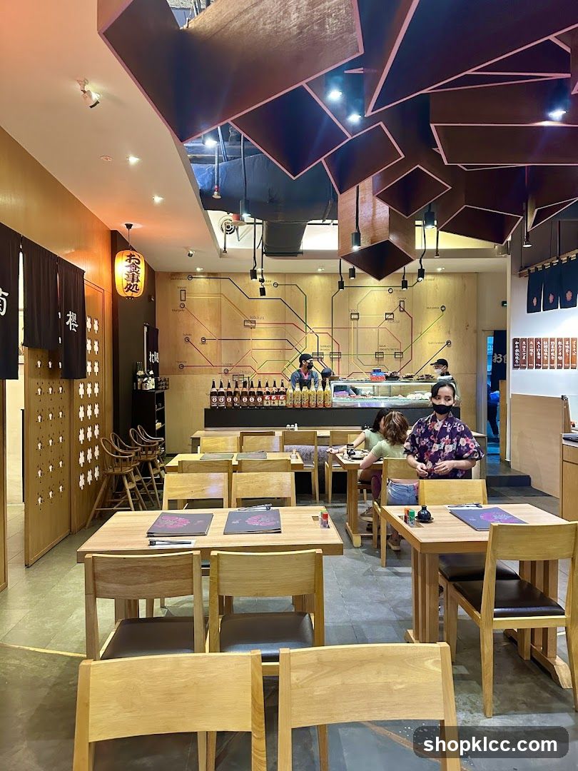 Japanese Restaurant Interior