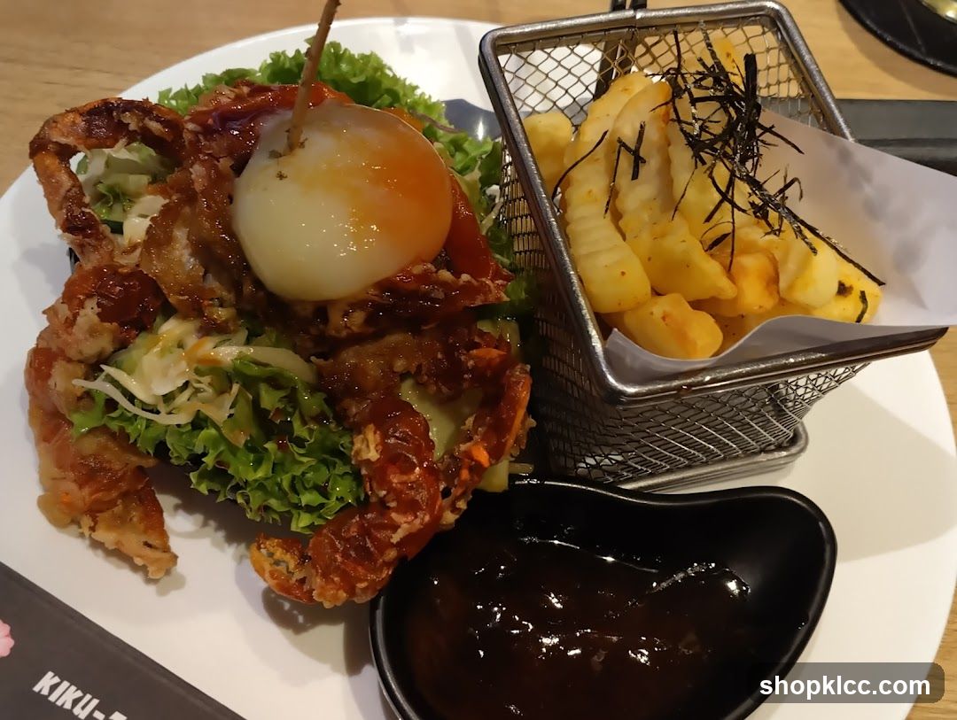 Soft Shell Crab with Fries