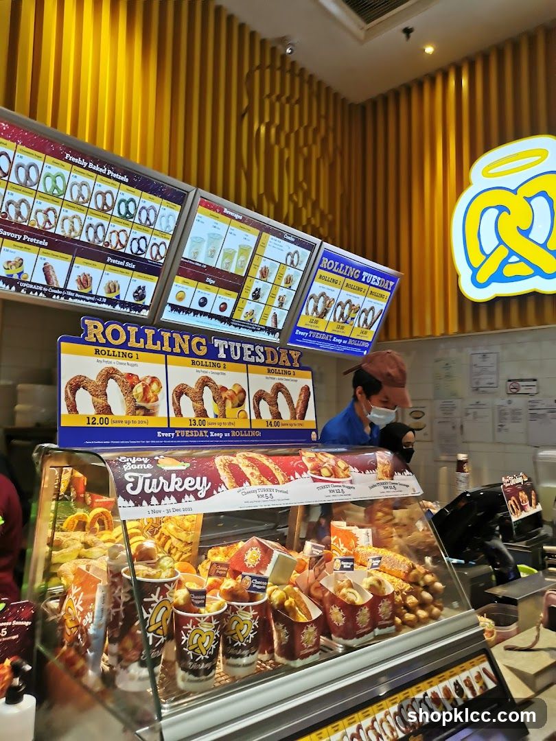 Pretzel Shop Display