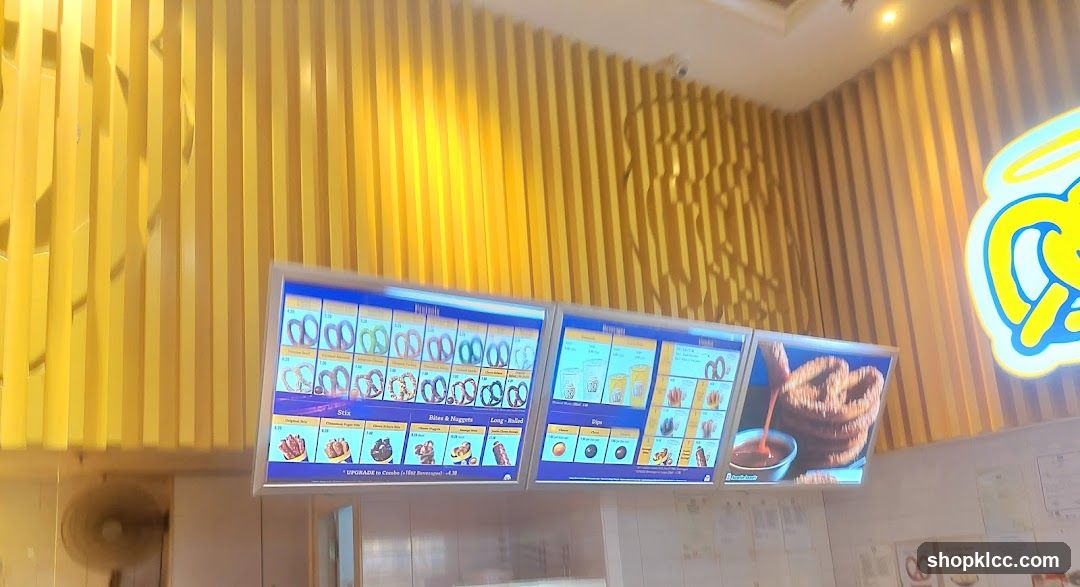 Auntie Anne's Menu
