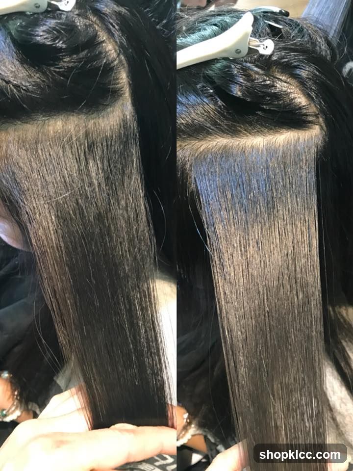 Hair Extension Application Process