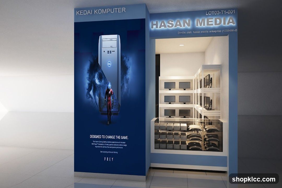Computer Store Display