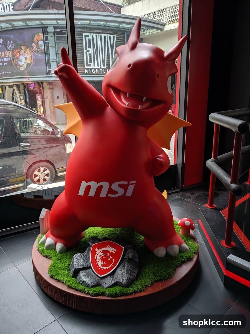 MSI Dragon Mascot Statue