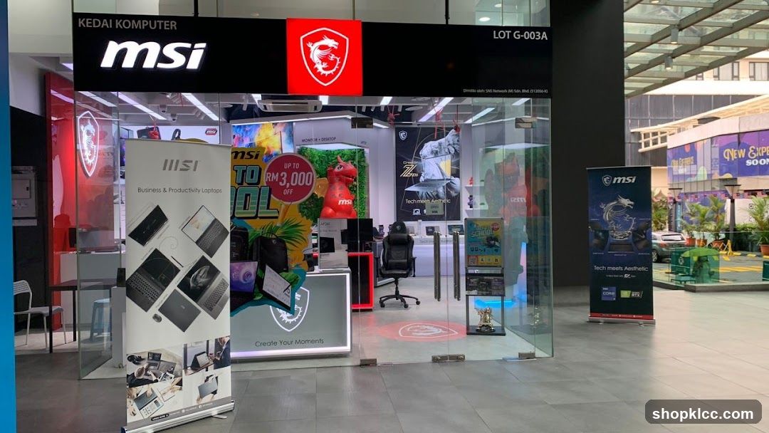 MSI Concept Store @ Plaza Low Yat