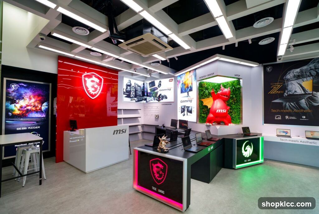 MSI Store Interior