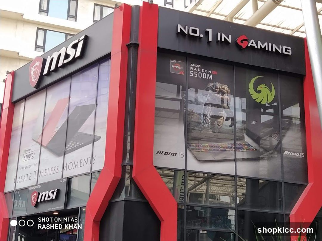 MSI Concept Store @ Plaza Low Yat