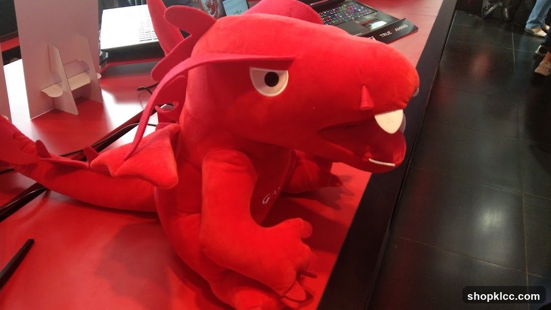 Red Dragon Plush Toy