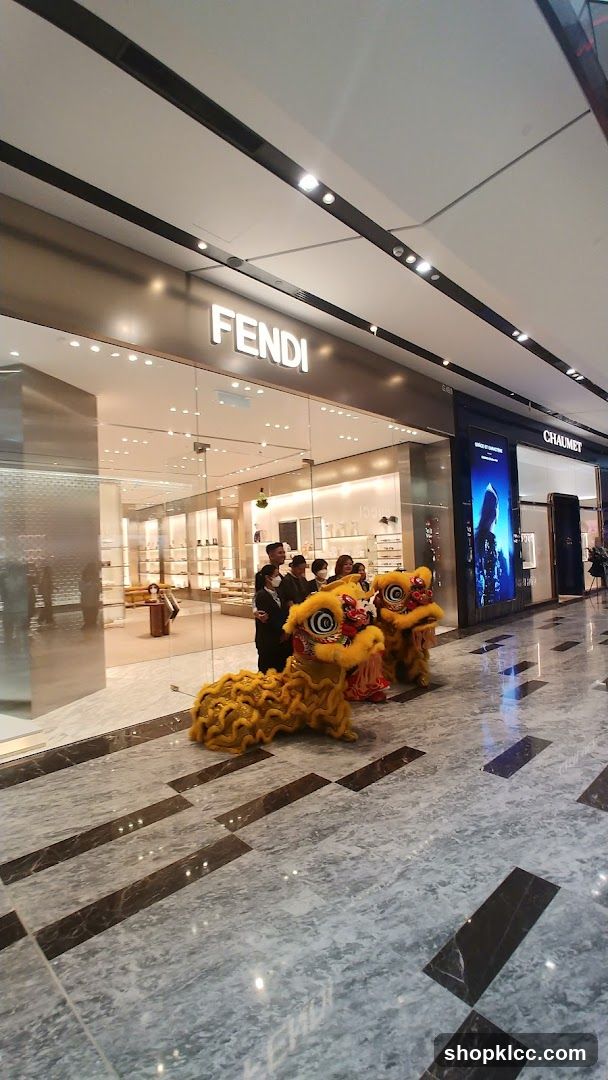 Lion Dance Performance at Fendi Store