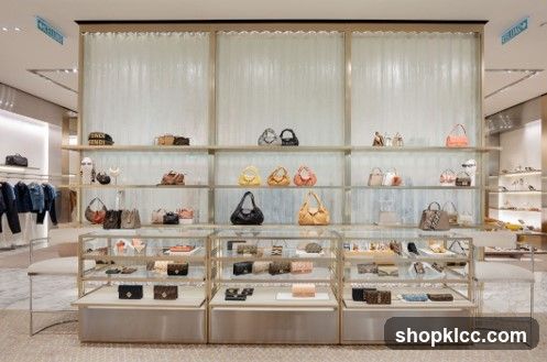 Luxury Handbag Display