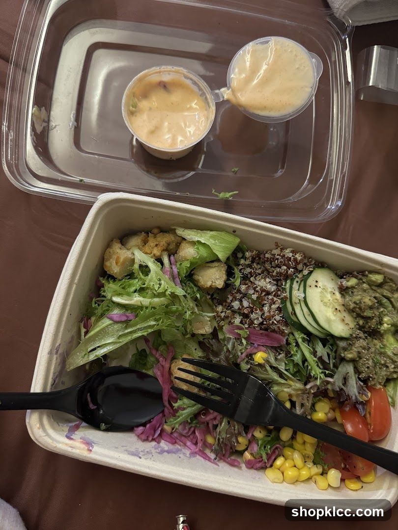 Salad with Dressing