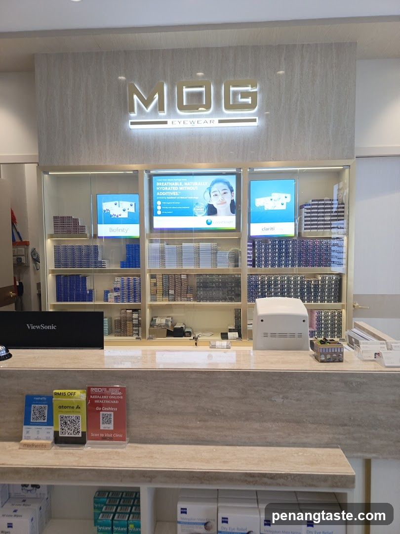 MOG Eyewear Store Interior
