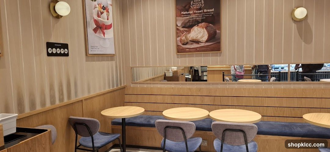 Bakery Interior with Seating