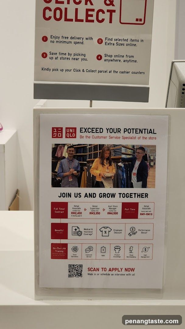 UNIQLO Recruitment Poster