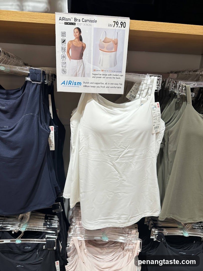 AIRism Bra Camisole Display