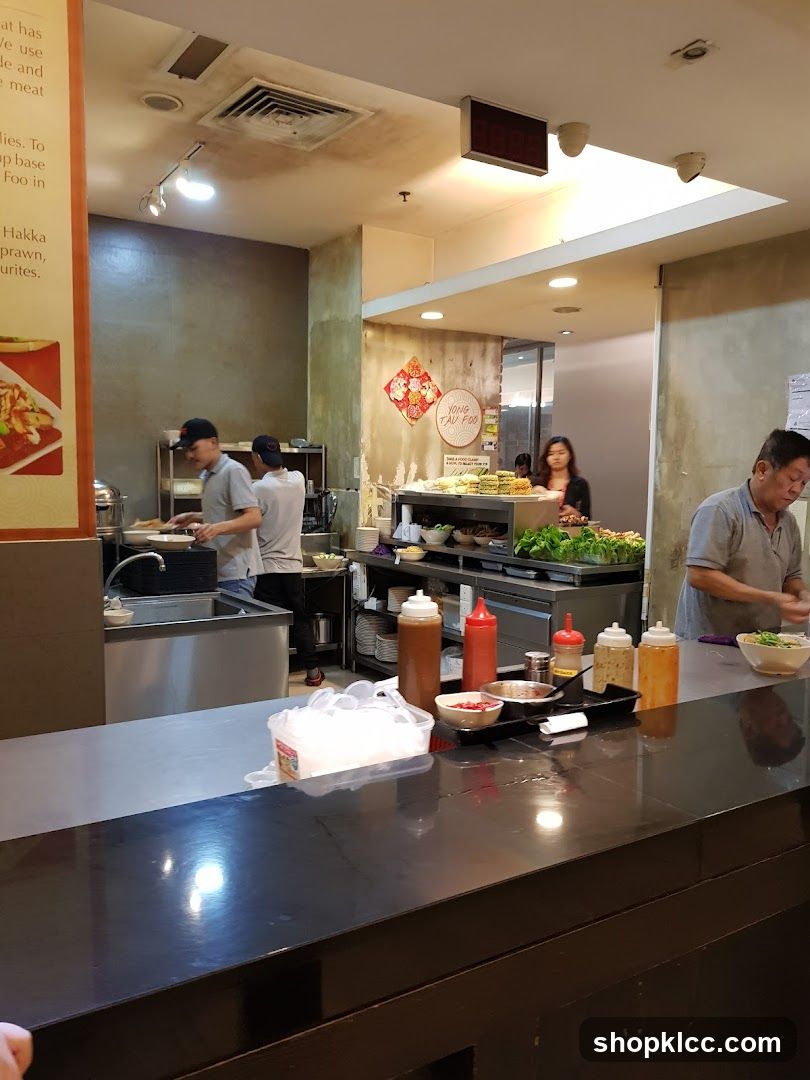 Restaurant Kitchen and Counter