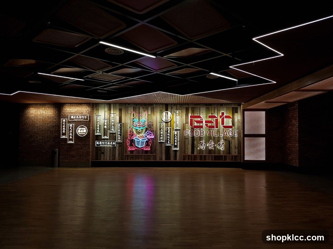 Food Village Interior