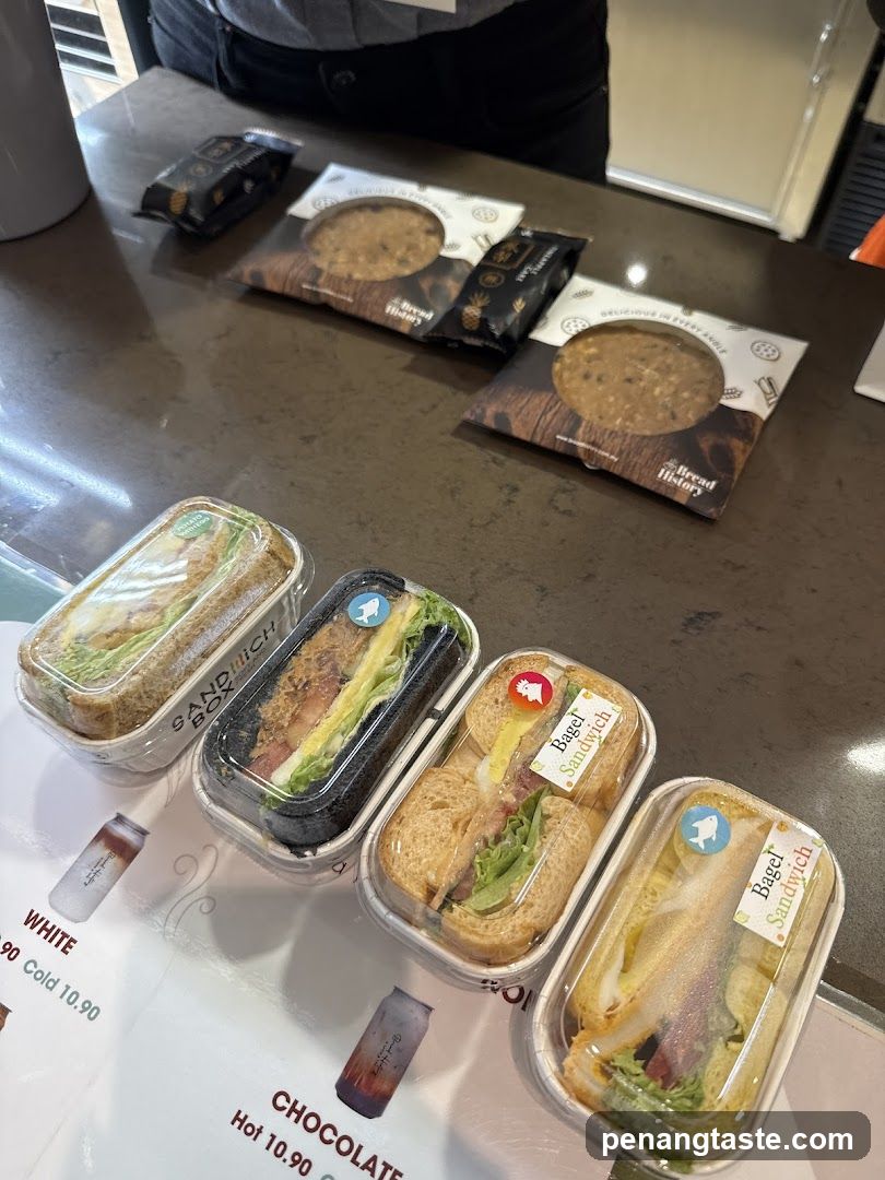 Sandwiches and Cookies