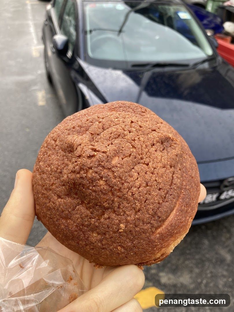 Close-up of a baked good